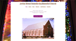 Desktop Screenshot of jordanstreetsdachurch.org