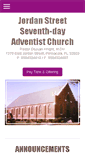 Mobile Screenshot of jordanstreetsdachurch.org