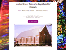 Tablet Screenshot of jordanstreetsdachurch.org